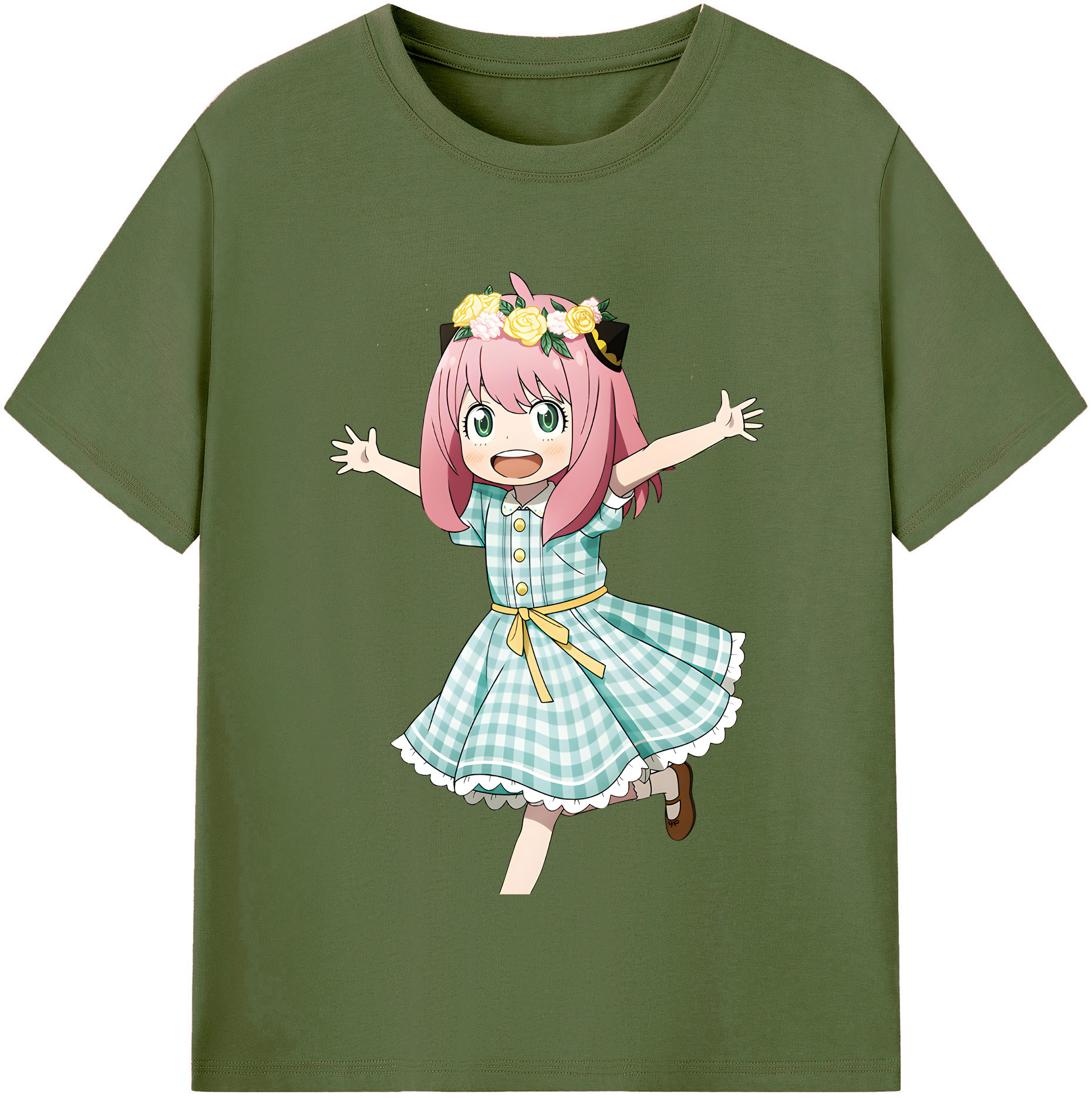 （画像用） SPY×FAMILY间谍家家酒 綿100％半袖Tシャツ（フロントプリント）